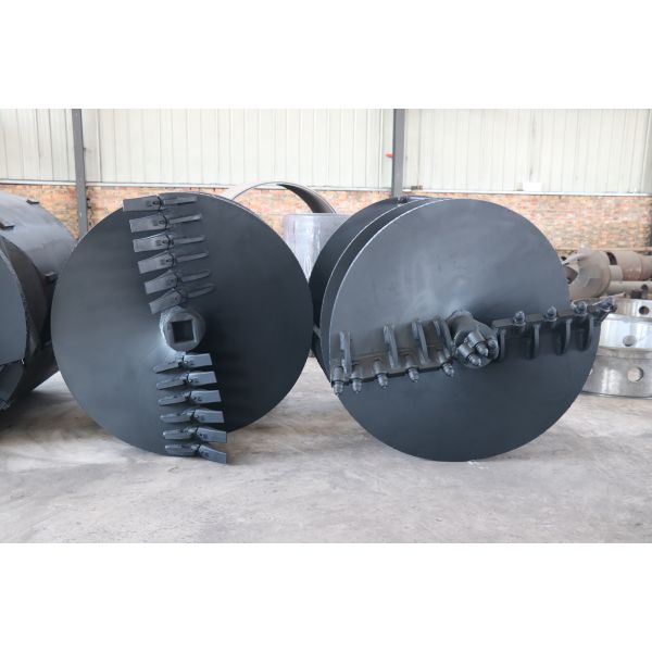 Q355B Gravel Straight Fishtail Pilot Drilling Auger Dia 1600mm For Pile Foundation