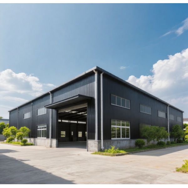 Constructions de stockage en acier préfabriqué de 40x60 résistantes aux intempéries