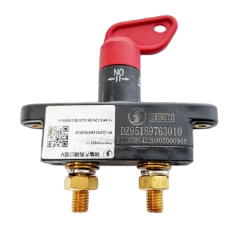 Shacman Delong Main Power Switch DZ95189763010 OE Replacement Manual Battery Cutoff Switch