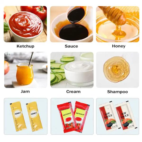Best Price Honey Stick 2-150ML Sachet Bag Filling Packing Packaging Machine Honey Royal Jelly Packing Machinery