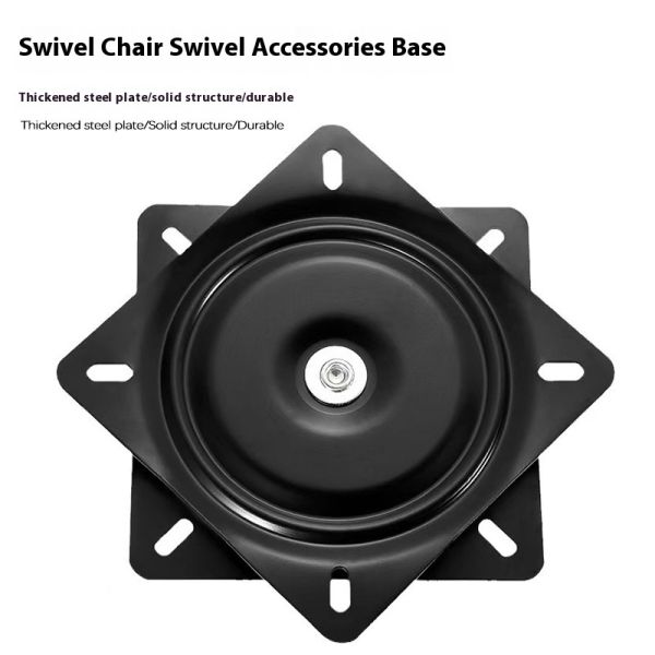 Swivel Chair with 360 Degree Rotating square Plate Furniture Hinge Mechanism Swivel Table Ball Bearing Rotation Plate