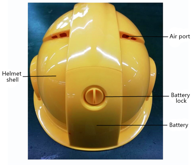 Infrared Thermal Motorcycle 2.4 Inch Safety Helmet Camera