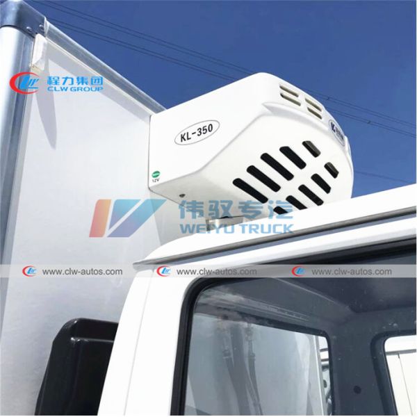 camiones de reparto de 2T 3T ISUZU Double Row Frozen Meat