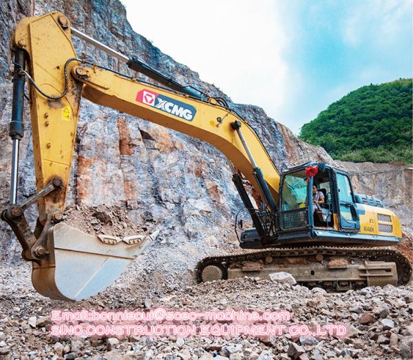 Poder da máquina escavadora XCMG XE400DK 40 Ton Construction Machinery 222kW da esteira rolante