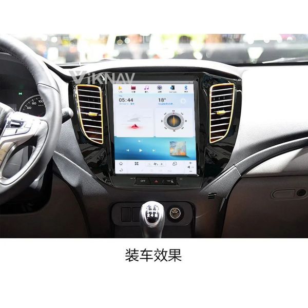 Для 2015-2018 Mitsubishi L200 12.1Inch Android Автомобильное радио Навигация GPS Мультимедиа DVD-плеер Беспроводной Carplay 4G BT DSP