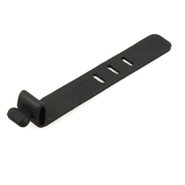 1.5mm-2.0mm Oval Silicone Self Gripping Cable Ties 6.5cm 7.4cm