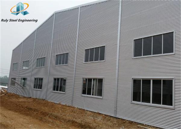 Armazenamento Quadro de metal painel de sanduíche leve Estrutura de edifícios pré-fabricados pintura aço galvanizado armazém de construção