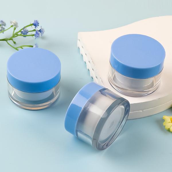Custom Acrylic Cream Jar with Replaceable Liner 20-50ml