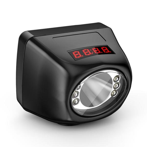 CE ATEX MSHA approved led miners cap lamp cordless with digital screen