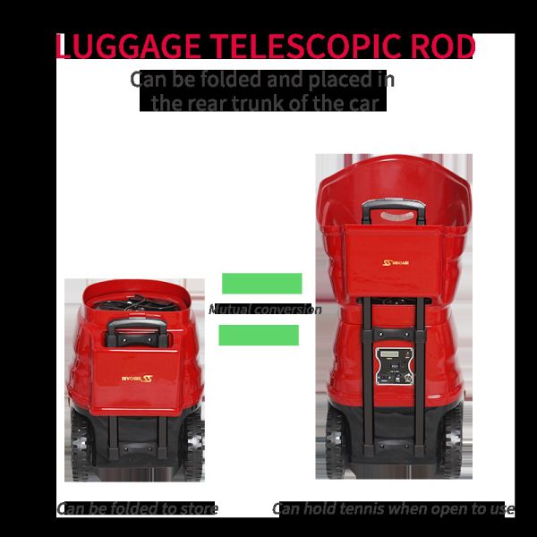 SIBOASI T1600 Smart Automatic Throwing Tennis Ball Feeding Machine For Tennis Training