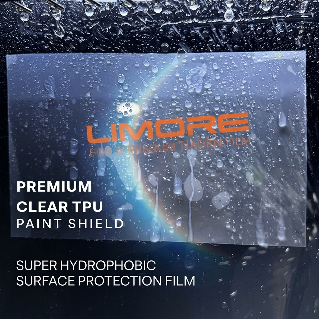 Clear TPU PPF Car Paint Protection Film Super Hydrophobic Instant Self Healing