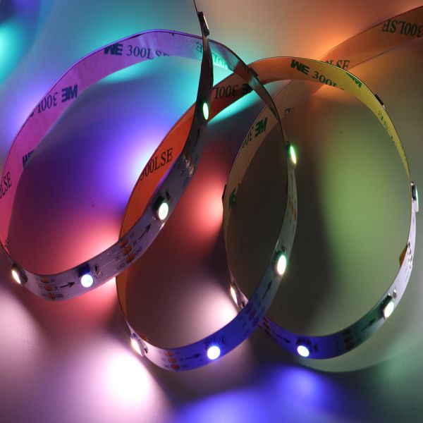 ПРОКЛАДКА СИД DC12V 1680LM RGBWW TM1812 60LEDS/M 5050 ЦИФРОВ