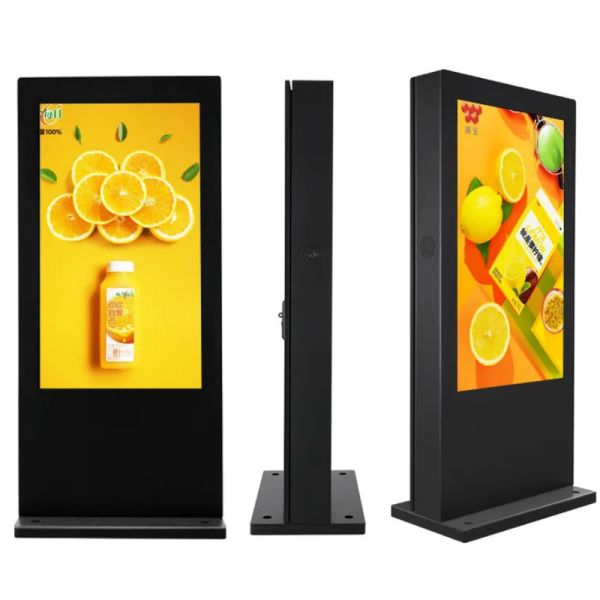 Customized Outdoor Digital Signage Display with 2000-3000cd/m2 Brightness and Multi-language Support for Real-Time Content Distribution