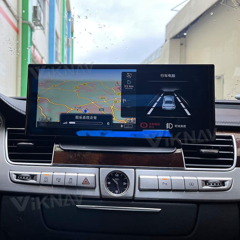 Стерео автомобиля андроида 1920*720 автоматический 12,3 дюйма для Audi A8 D4 2011-2017