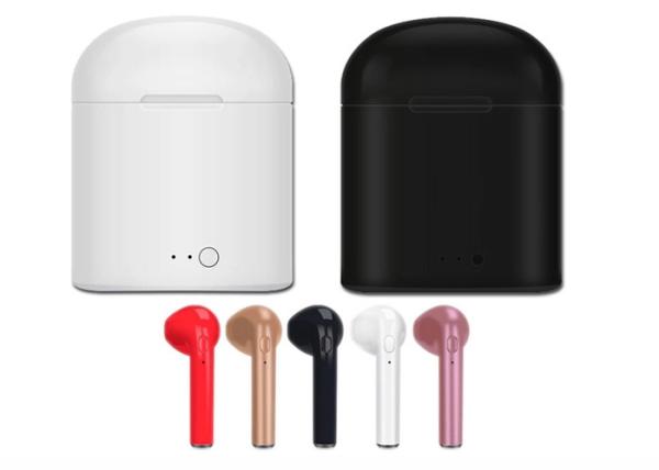 White Mini Bluetooth Earbuds I7s Tws Wireless Bluetooth Headset With Charging Box