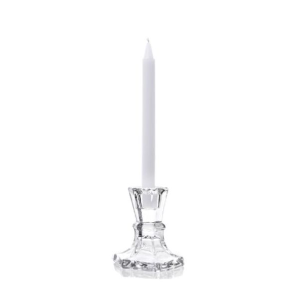 Customized Classic Lead Free Crystal Candle Holder for Party Decoration