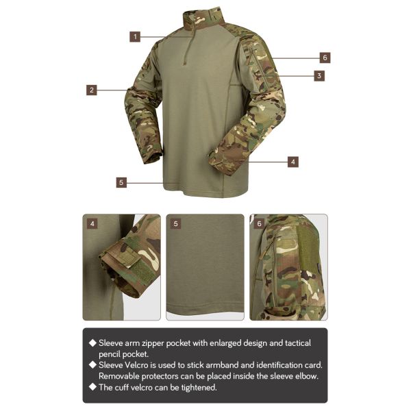 Gen 4 Army Uniform Custom Military Camouflage Combat Uniform Multicam Frog Suit