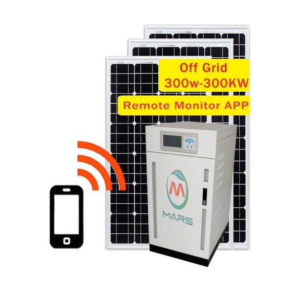 Portable Wholehouse 6000W Solar Power Plant Complete Off Grid Solar Power System Home 6KW Popular Model