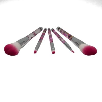 brosse de lecture lavable du maquillage 5pcs avec la brosse de base