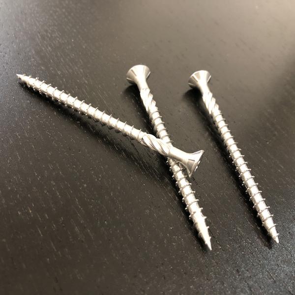 #8 Star Head 40mm Wood Screws Stainless Steel Chipboard Coarse Thread