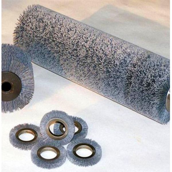 High Performance 32mm OD Aluminium Oxide Abrasive Nylon Ringlock Brush