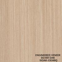 Placage de bois artificiel, coupe en quartier de poirier argenté, taille allongée 3200mm pour face de porte et de meuble SOAK-6348Q/63Q/6350/6356Q/6359Q