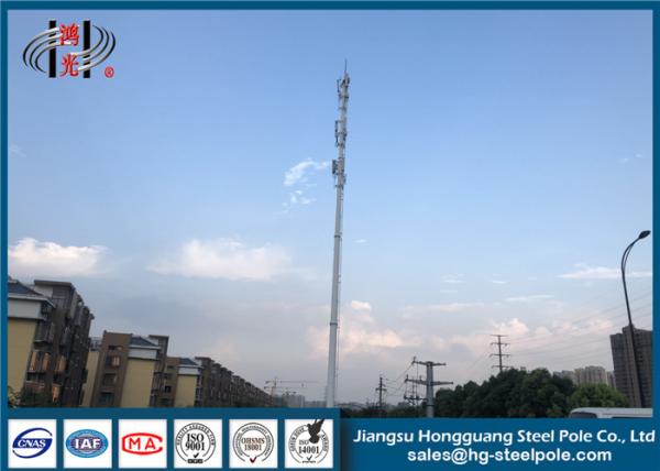 Hongguang Steel Galvanized Communication Pole