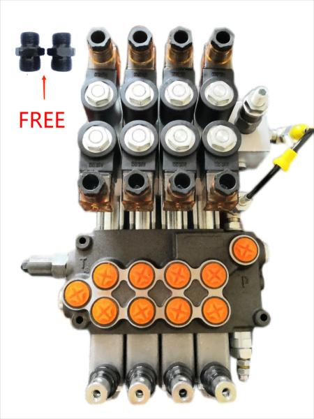 General Purpose Multiway Hydraulic Directional Valve With Wireless Remote Control