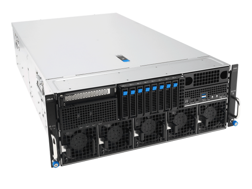 ESC8000-E12 4U ASUS Server 32x DDR5 DIMMs 8xDual Slot GPUs Custom
