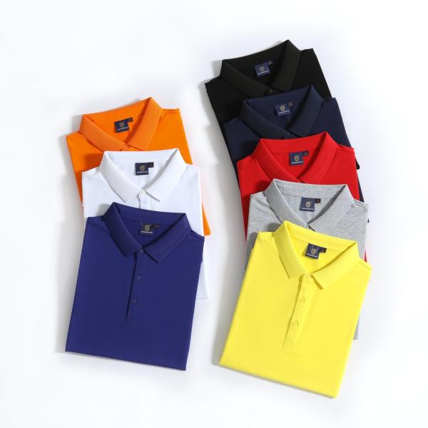                  Casual Polo Shirt Custom Logo Simple Polo T- Shirt for Golf             