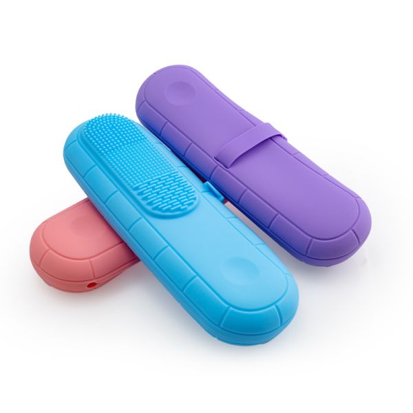 Портмоне прочного безвкусного силикона косметическое, безвкусный силикон держателя щетки макияжа