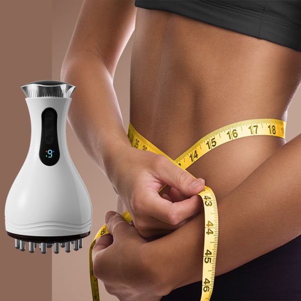 Electric Meridian Massage Brush Vibration Muscle Massage Body Shaping for Body Thigh Belly Arms & Back