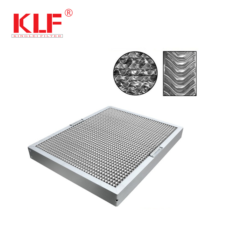 Commercial Kitchen Honeycomb Filter - Aluminum Oil Fume Filter with Customizable Size and High Temperature Resistance