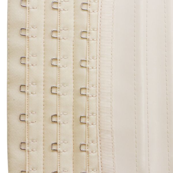 Белые короткие корсет тренировки талии латекса тренера 9 талии торса Boned стальной Boned