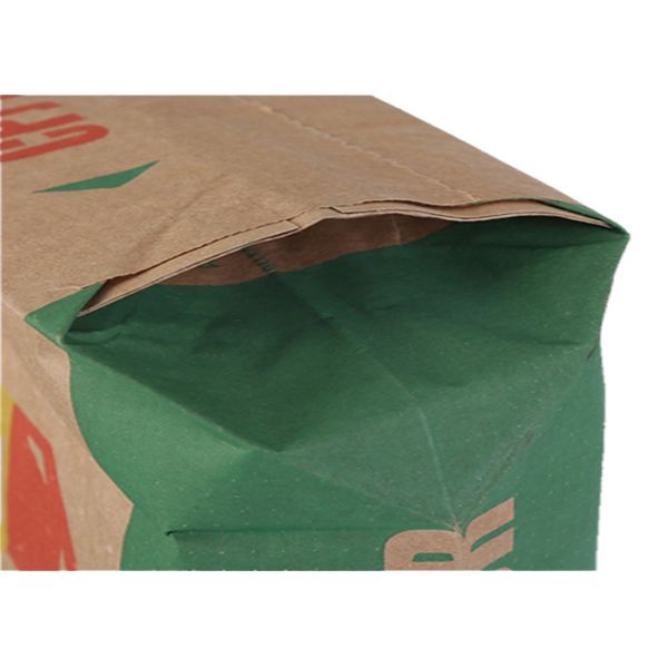 Размер Крафт слоения ПЭ сверхмощными и печатание цвета логотипа 7 подгонянные бумажными мешками