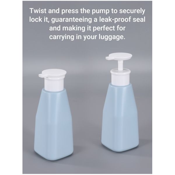 Капсула насоса 330 мл 11 унций Круглая бутылка для плеча для лосьона для тела Умывающее средство для руки Уход за кожей
