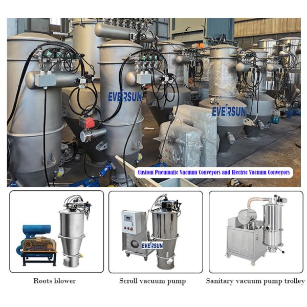 Мобильная вакуумная система питания Конвейер энергоэффективный без усилий передача материала