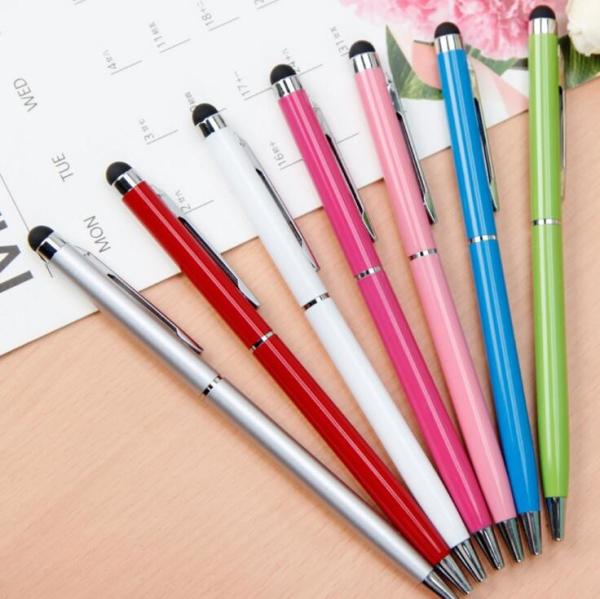 Hotel Use Slim Metal Pen metal stylus touch screen pen for promotional