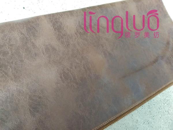 Suedine Unique Dark Beige Suede Sofa Fabric Waterproof And Wear Resistant