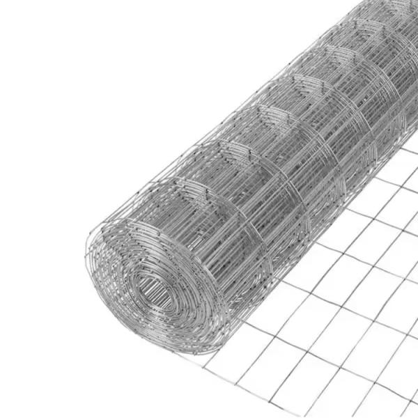 New Type Top Sale Anti-corrosion 4X4 Galvanized Wire Mesh Rolls 3.7-50m Length Welded Wire Mesh For Concrete