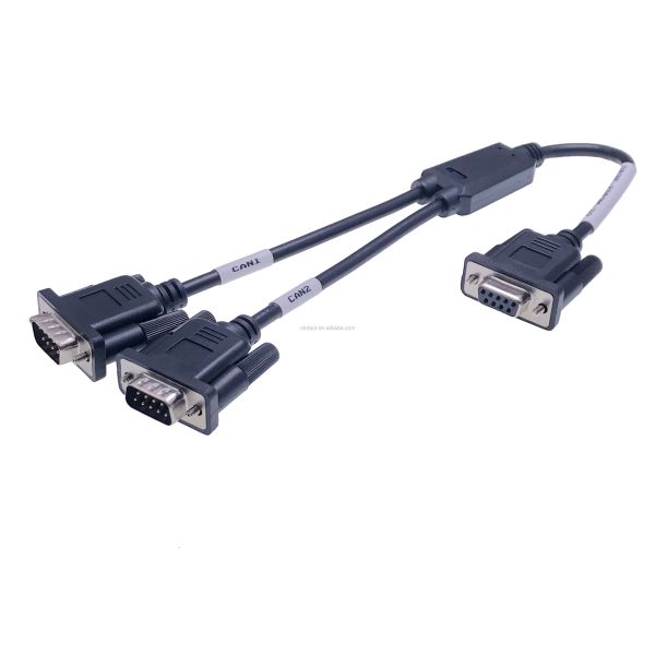 AOTAI Red OBD2 16 Pin To FCA 12-8 Connector Cable for Autel Chrisler Chrysler Big Temperature Range -30°C- 80°C
