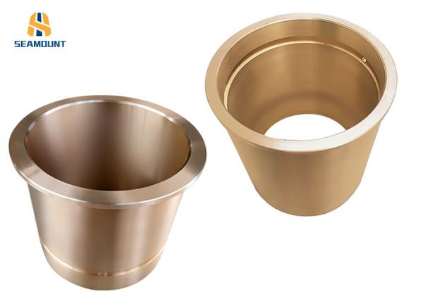 Anti Erosion Machinery Parts Flanged Bronze Bushings Oil Impregnated Bronze Bushings