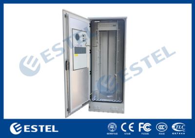 Thermal Insulated 42U Outdoor Telecom Enclosure IP55 DC48V Air Conditioner Cooling