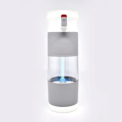 O FCC plástico do CE da bateria 400mAh da garrafa UV da purificação de água da esterilização aprovou