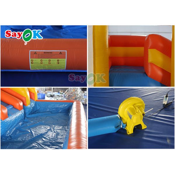 Amusement Park Pvc inflatable slide for kids