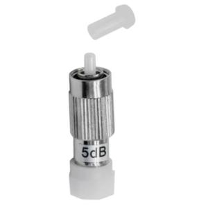 1 atenuador de fibra óptica de modo único LC/APC de mulher para mulher, com