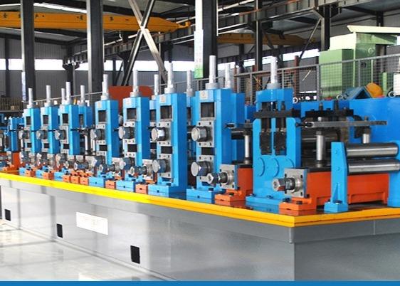 High Frequency Welding Tube Mill Machine 90m/min for Construction Pipe