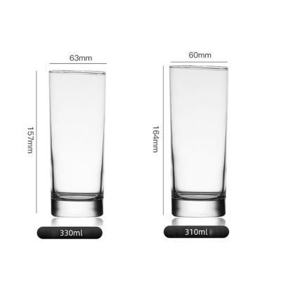 Vidros de água do OEM Crystal Whisky Wedding Champagne Drinking 72*120mm