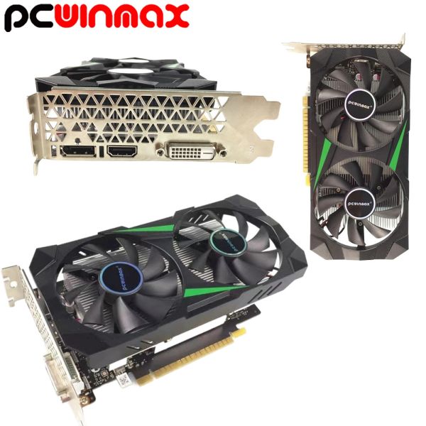 Карты графика GTX1650 игры двойных вентиляторов новые 4G 128Bit GDDR6 192GB/S