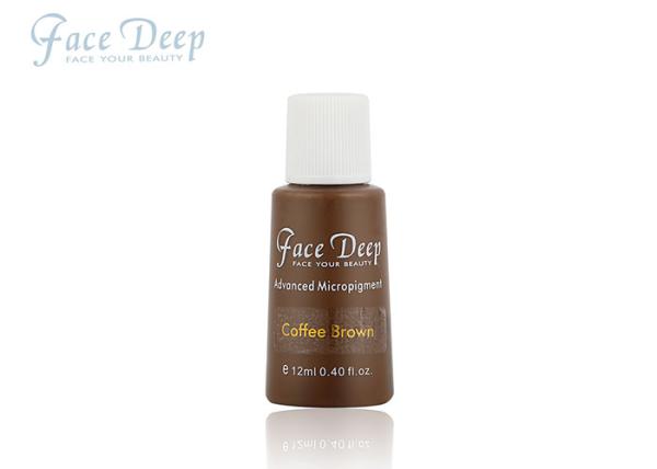Fantastic and Hot Coffee brown Face Deep Micropigments Semi Cream for Microblading